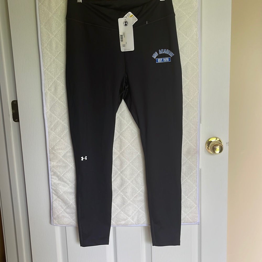 Under Armour Black Leggings, Size L